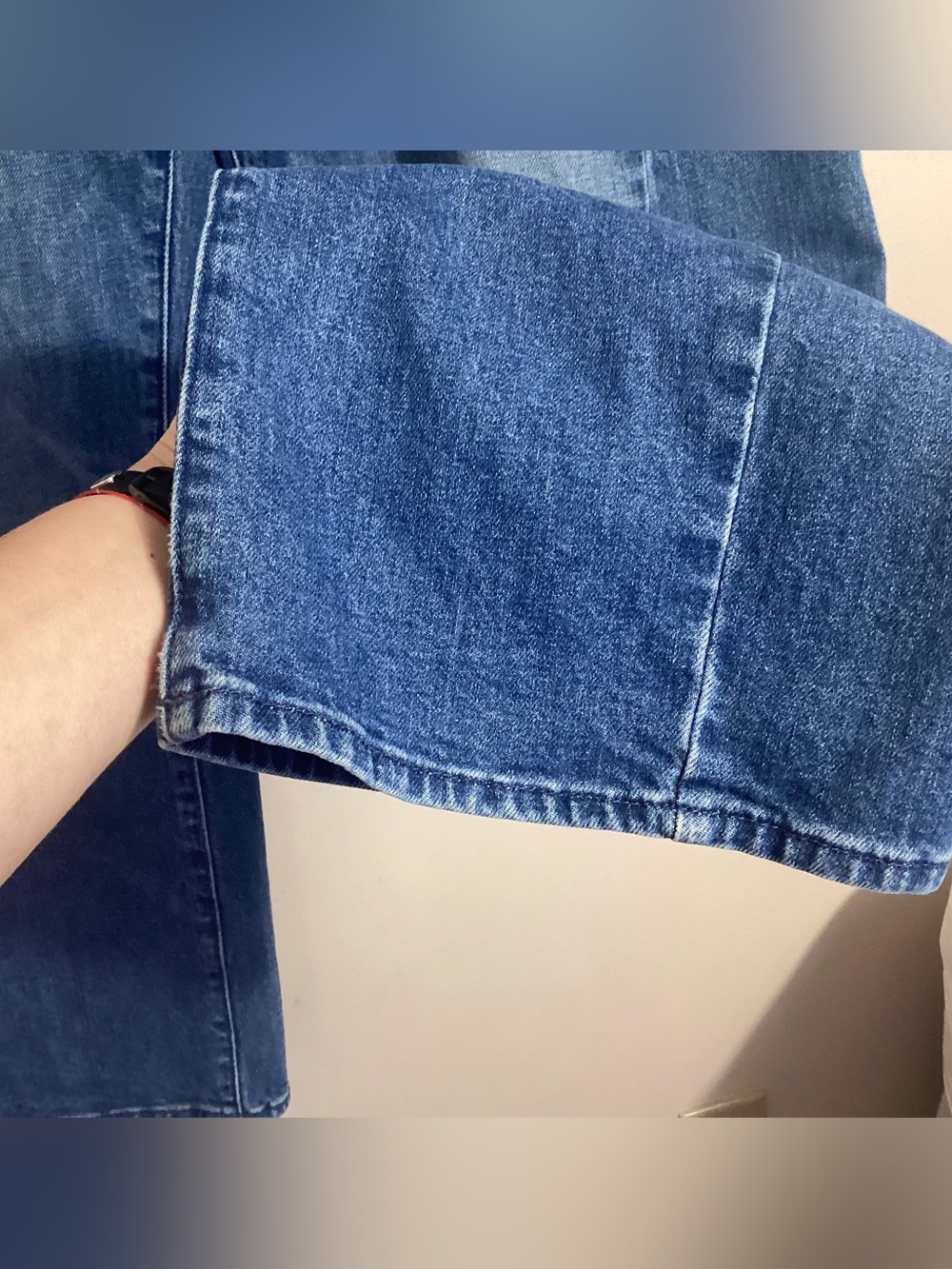 Mother Full Pipe Flood Jeans 29x28 Barrel Leg - Picture 9 of 16